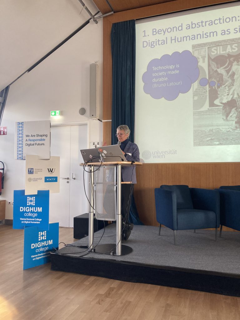 Dr Katja Mayer at the kick-off 2025